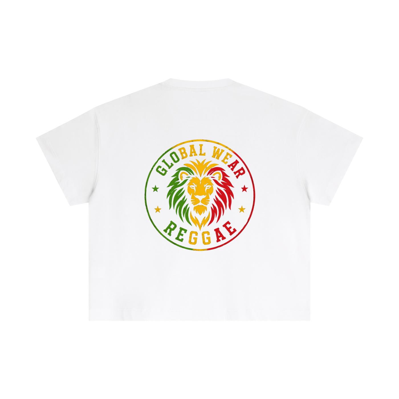 Reggae Lion Boxy T-Shirt
