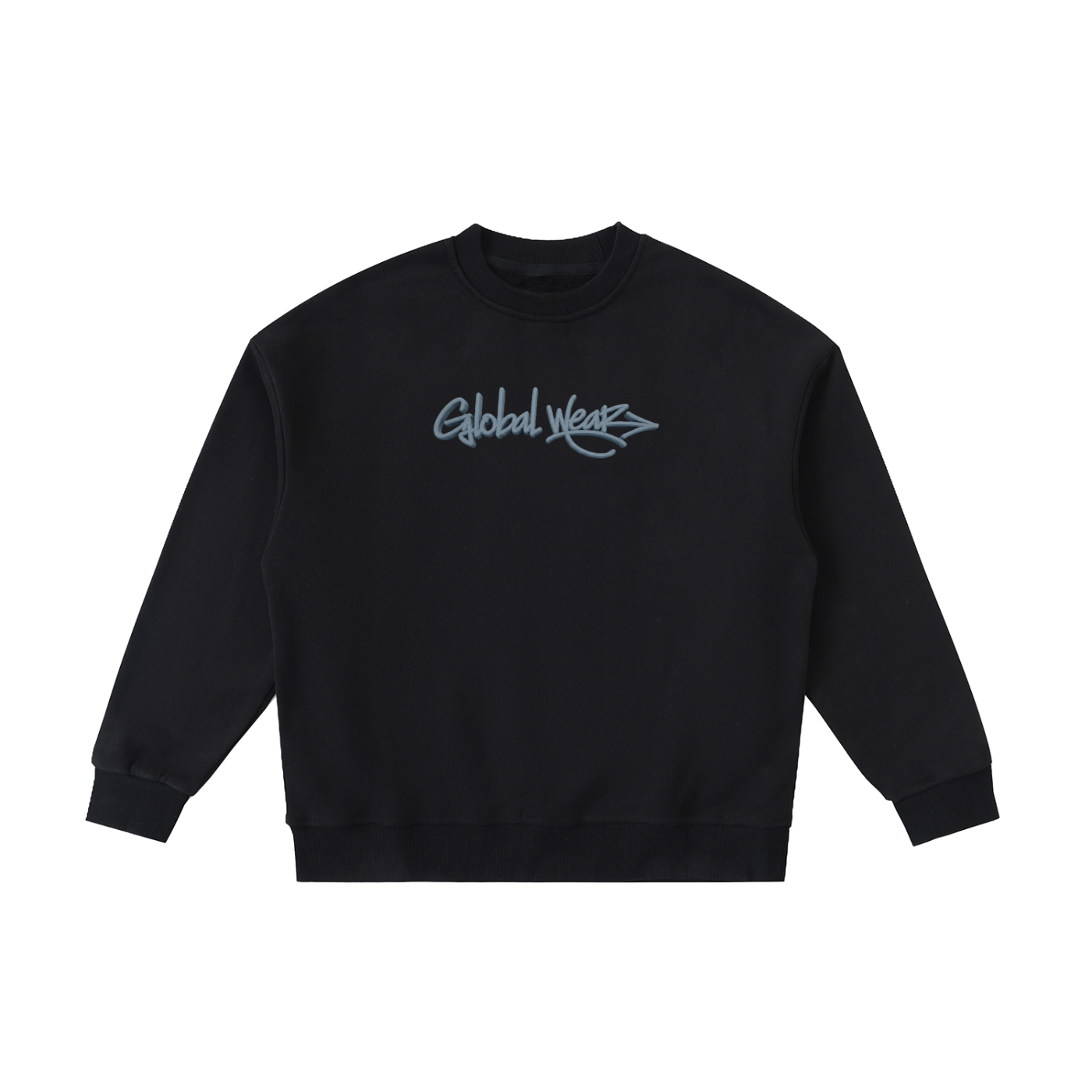 graffiti global wear Fleece Kids' Crewneck Sweatshirt